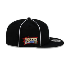 Philadelphia 76ers Hardwood Classics 2000s Piping 9FIFTY Snapback Hat