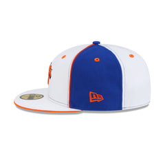 New York Knicks Hardwood Classics 2000s Optic White Flip 59FIFTY Fitted Hat