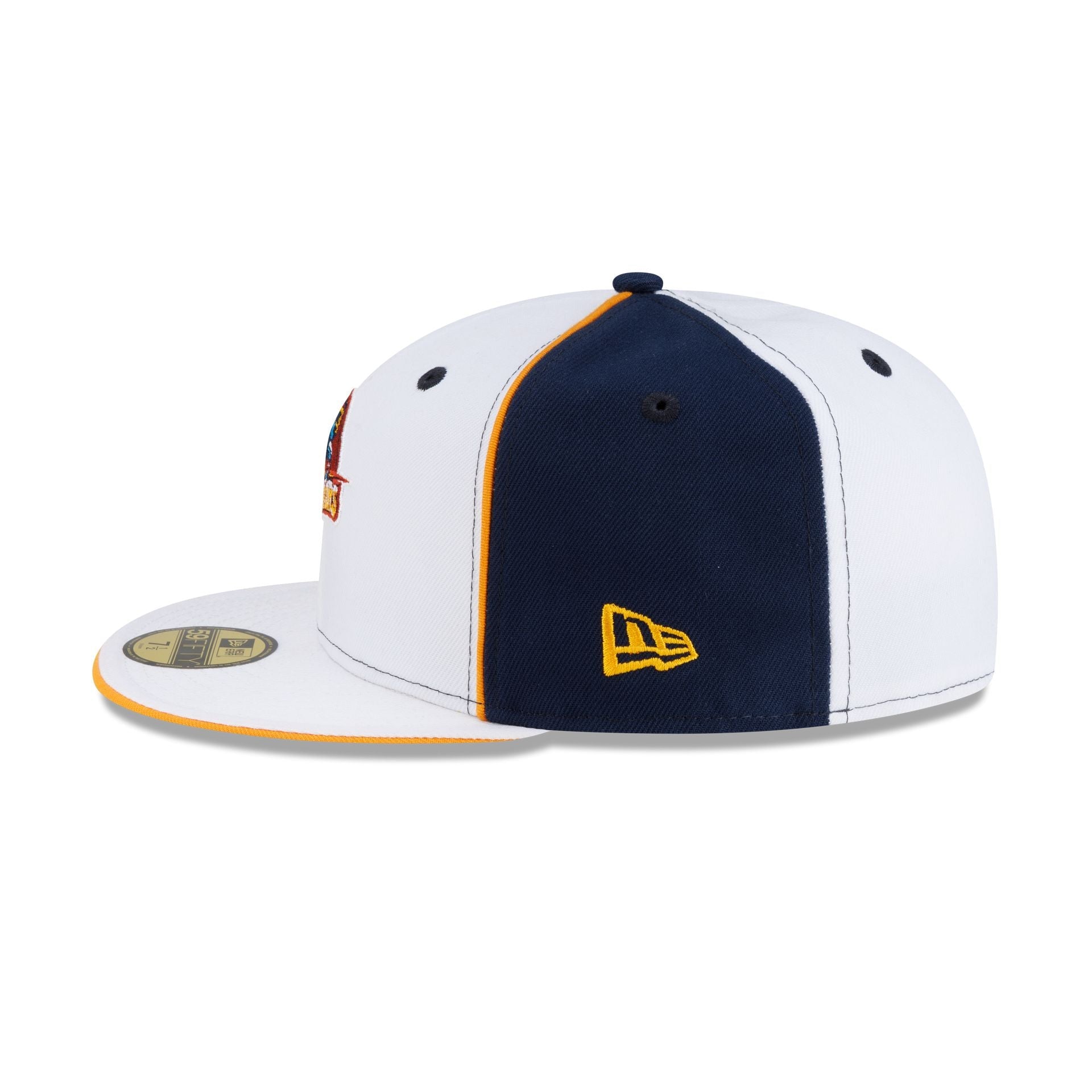 Golden State Warriors Hardwood Classics 2000s Optic White Flip 59FIFTY Fitted Hat