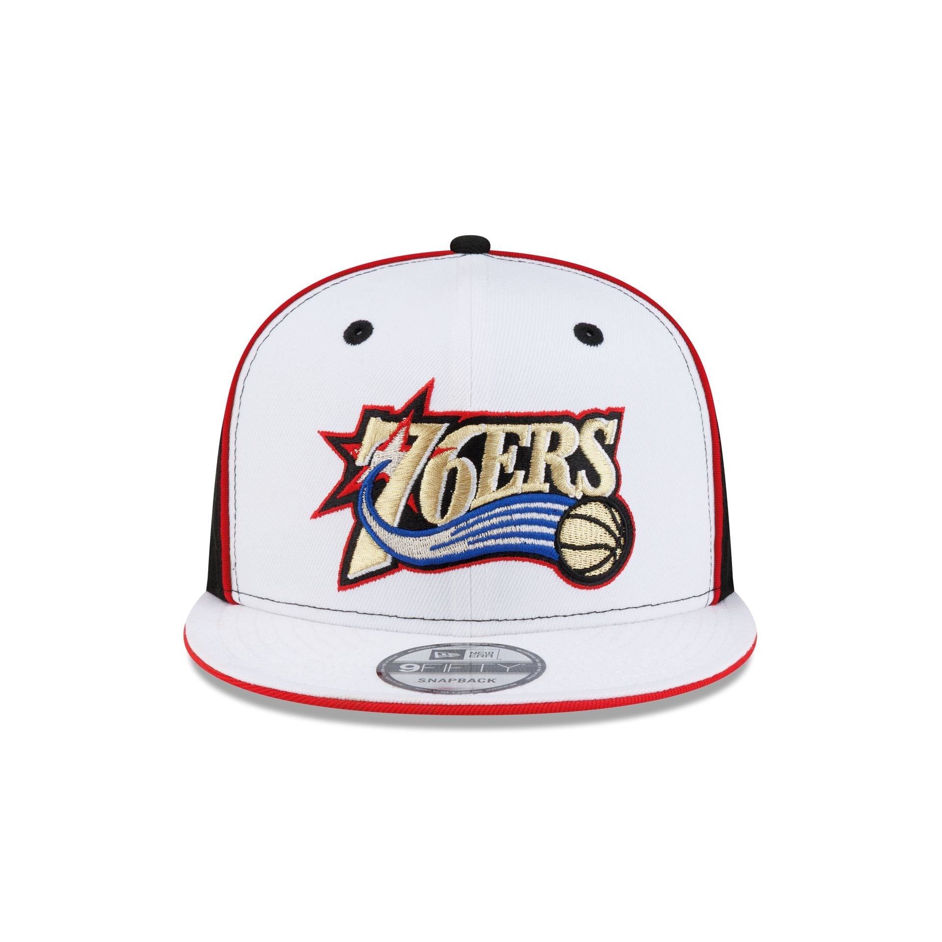 Philadelphia 76ers Hardwood Classics 2000s Optic White Flip 9FIFTY Snapback Hat