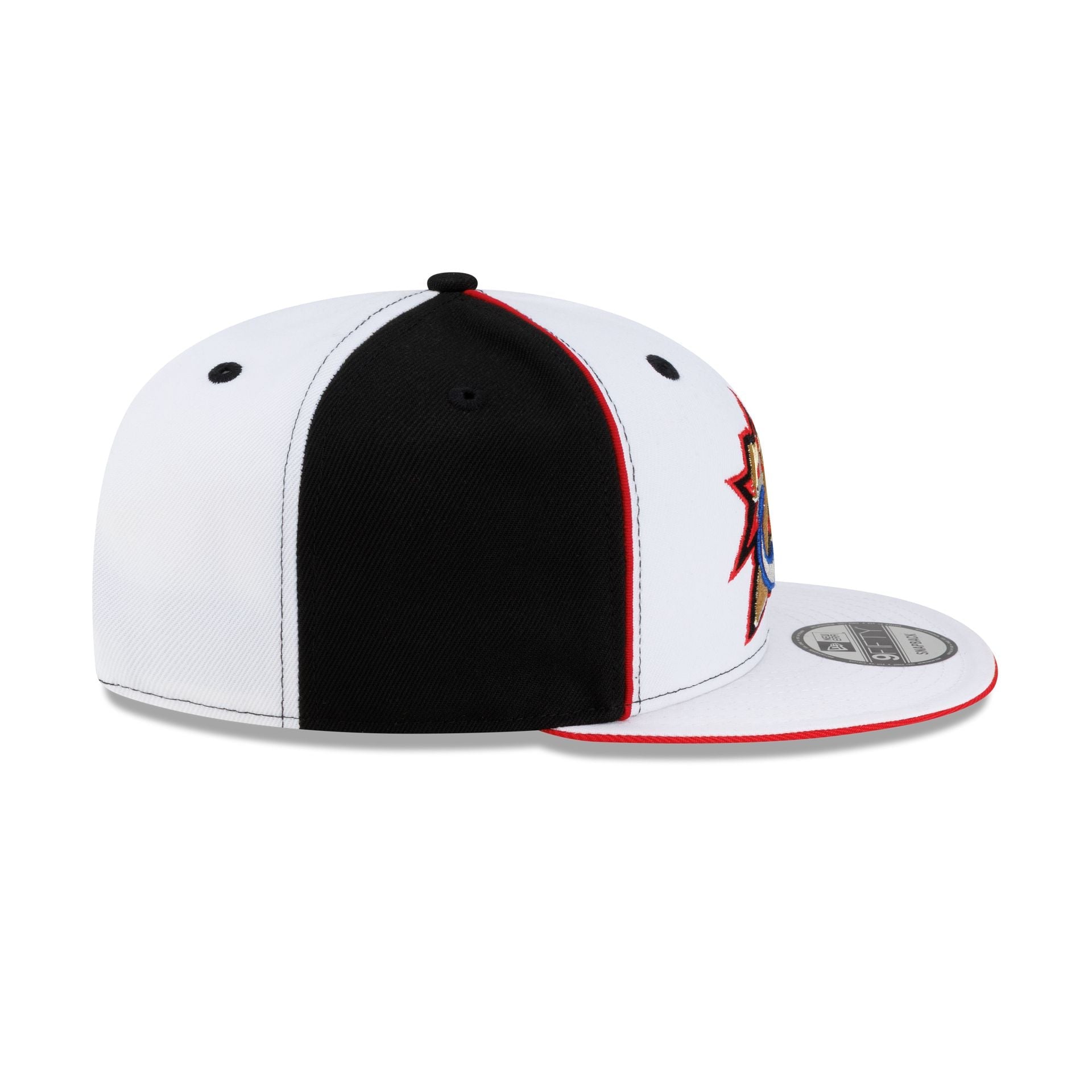 Philadelphia 76ers Hardwood Classics 2000s Optic White Flip 9FIFTY Snapback Hat