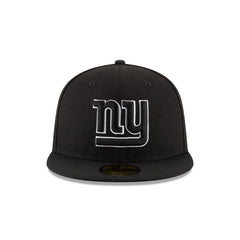 New York Giants Black & White 59FIFTY Fitted Hat
