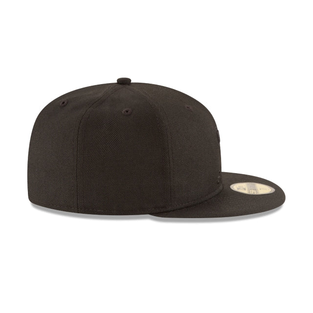New Orleans Saints Black On Black 59FIFTY Fitted Hat