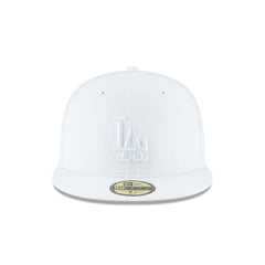 Los Angeles Dodgers Whiteout Basic 59FIFTY Fitted Hat