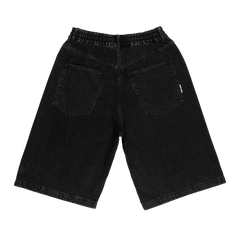 New Era Branded Warehouse Black Jean Shorts