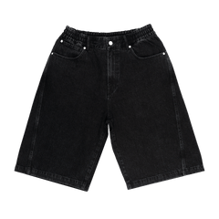 New Era Branded Warehouse Black Jean Shorts