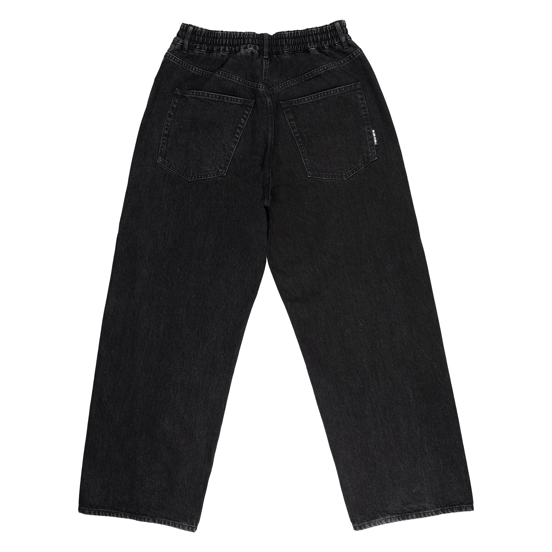 New Era Branded Warehouse Black Jeans