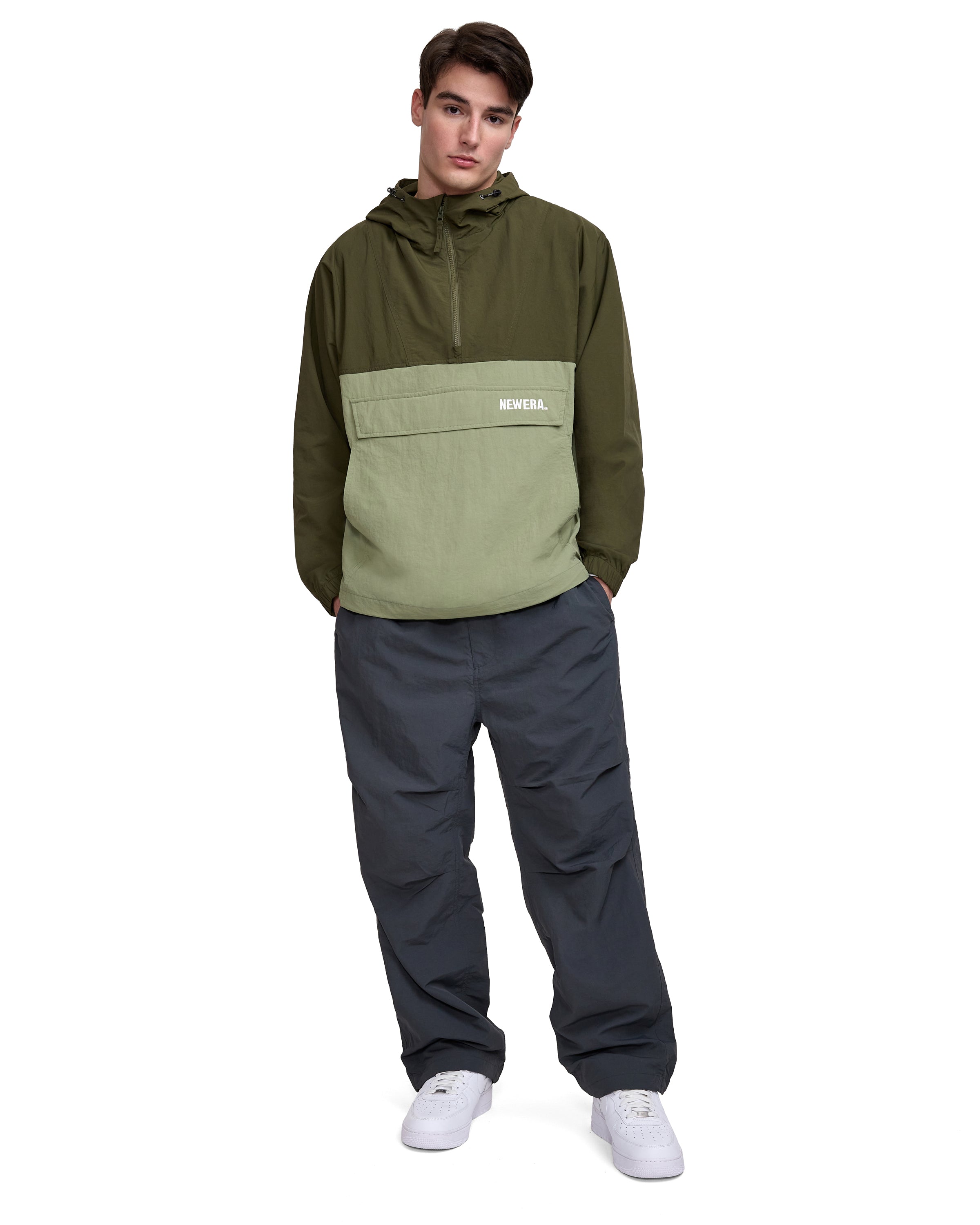 New Era Cap Gray Parachute Pants
