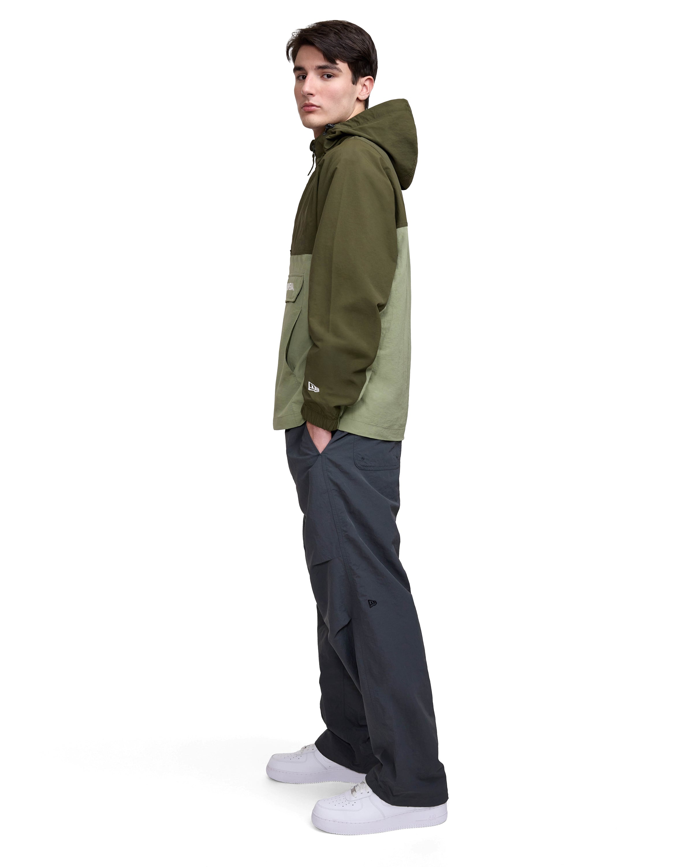 New Era Cap Gray Parachute Pants