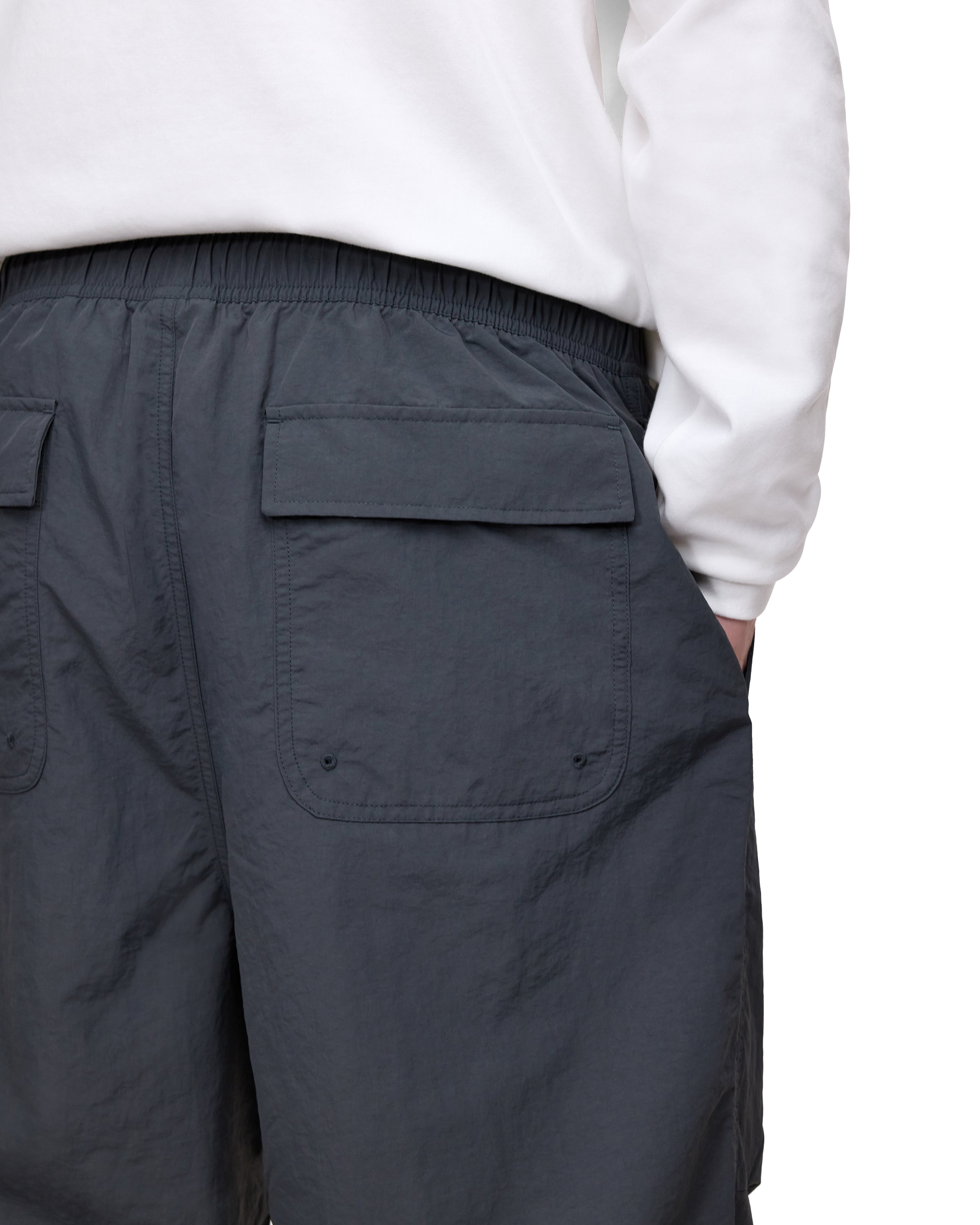 New Era Cap Gray Parachute Pants