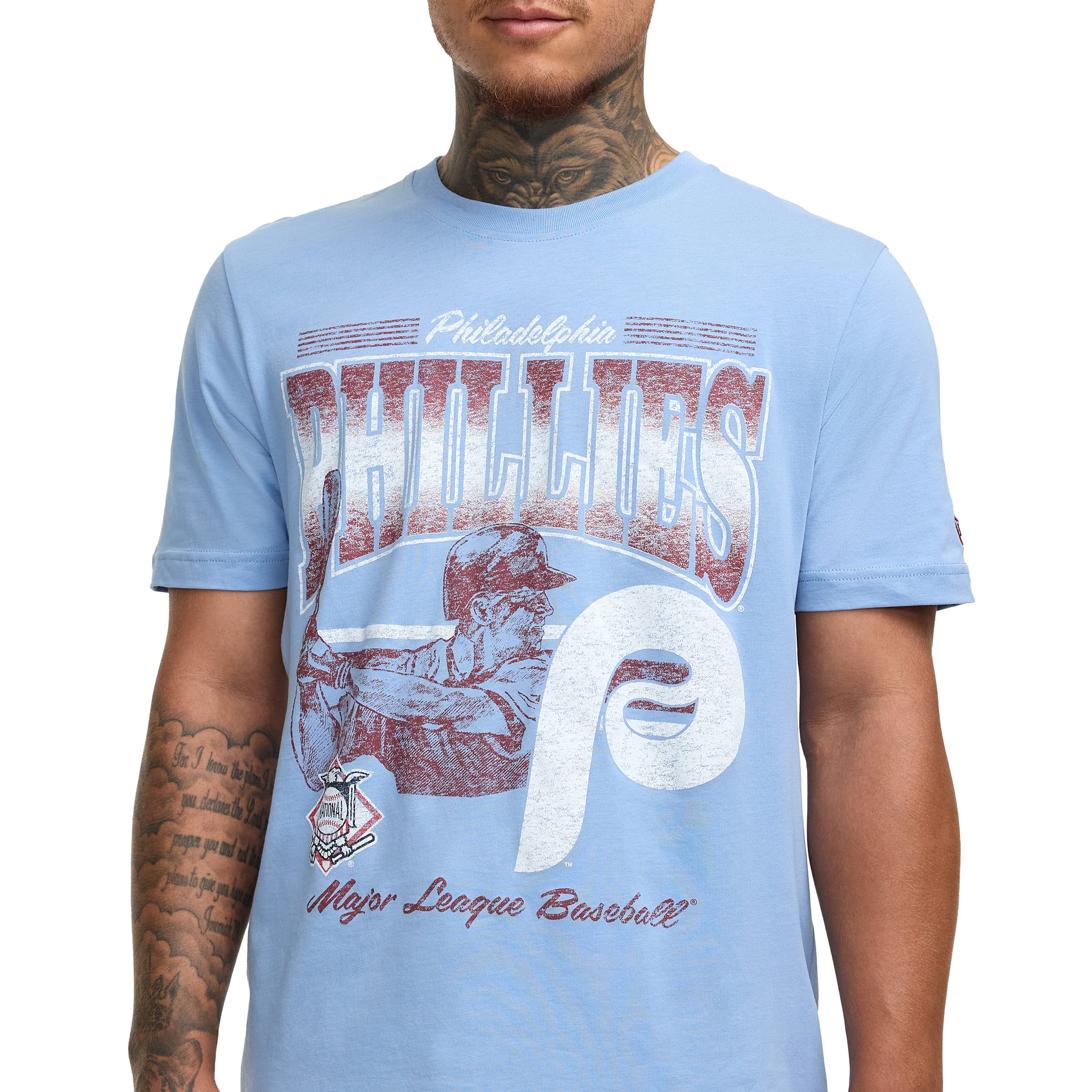Detroit Red Wings Throwback Distress T-Shirt