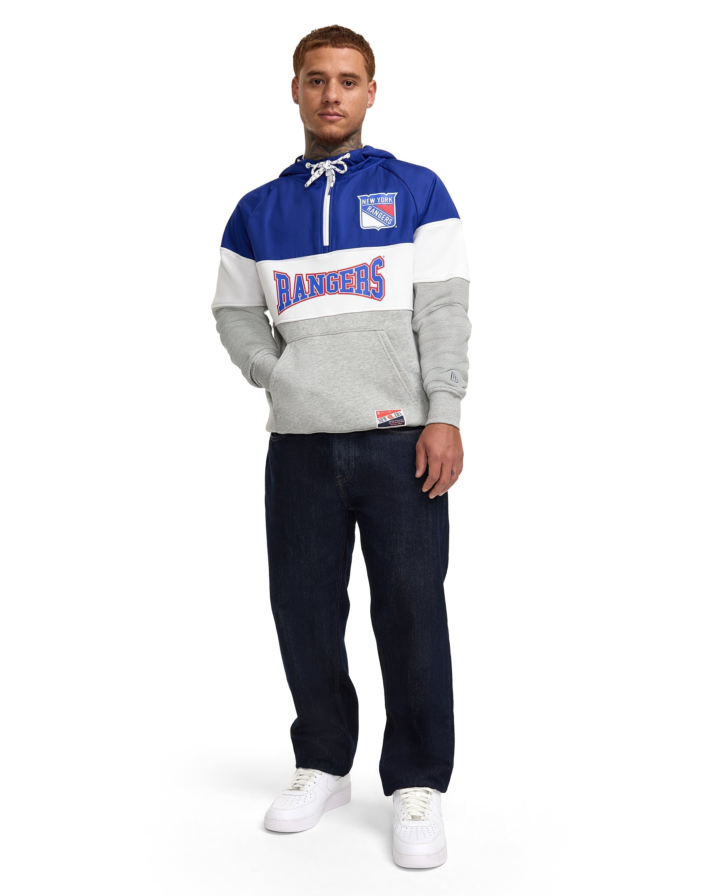 Montreal Canadiens Throwback Color Block Hoodie