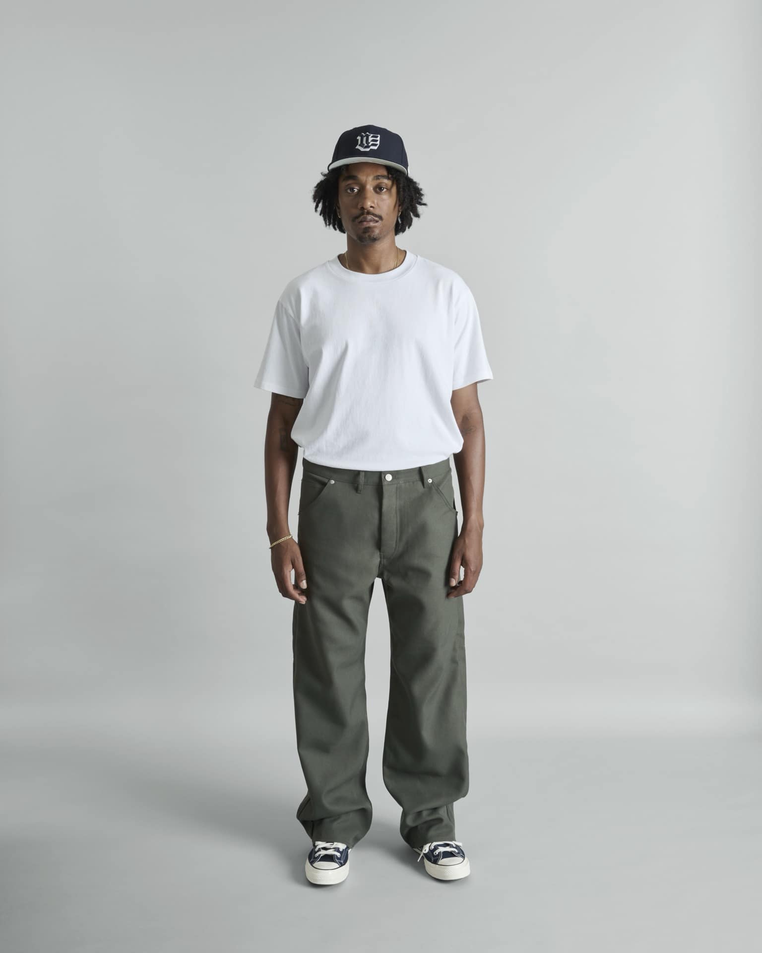 Ellicott Dusty Charcoal Carpenter Pants