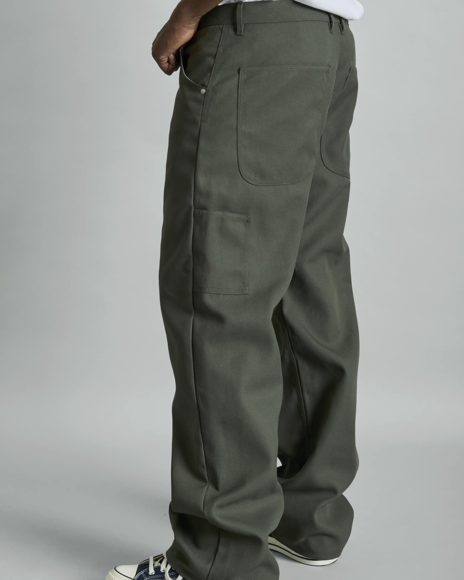 Ellicott Dusty Charcoal Carpenter Pants