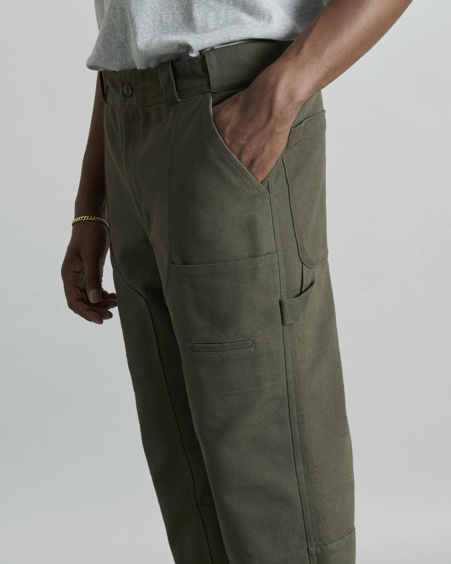 Forge Dusty Charcoal Double Knee Pants